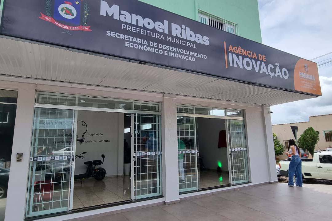 Com apoio do Estado, Manoel Ribas inaugura a primeira Agência de
Inovação da região