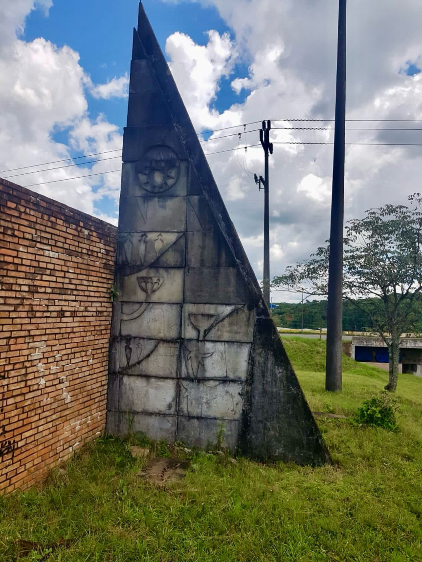 Monumento Curitiba-Palmas, de Poty Lazzarotto, será restaurado