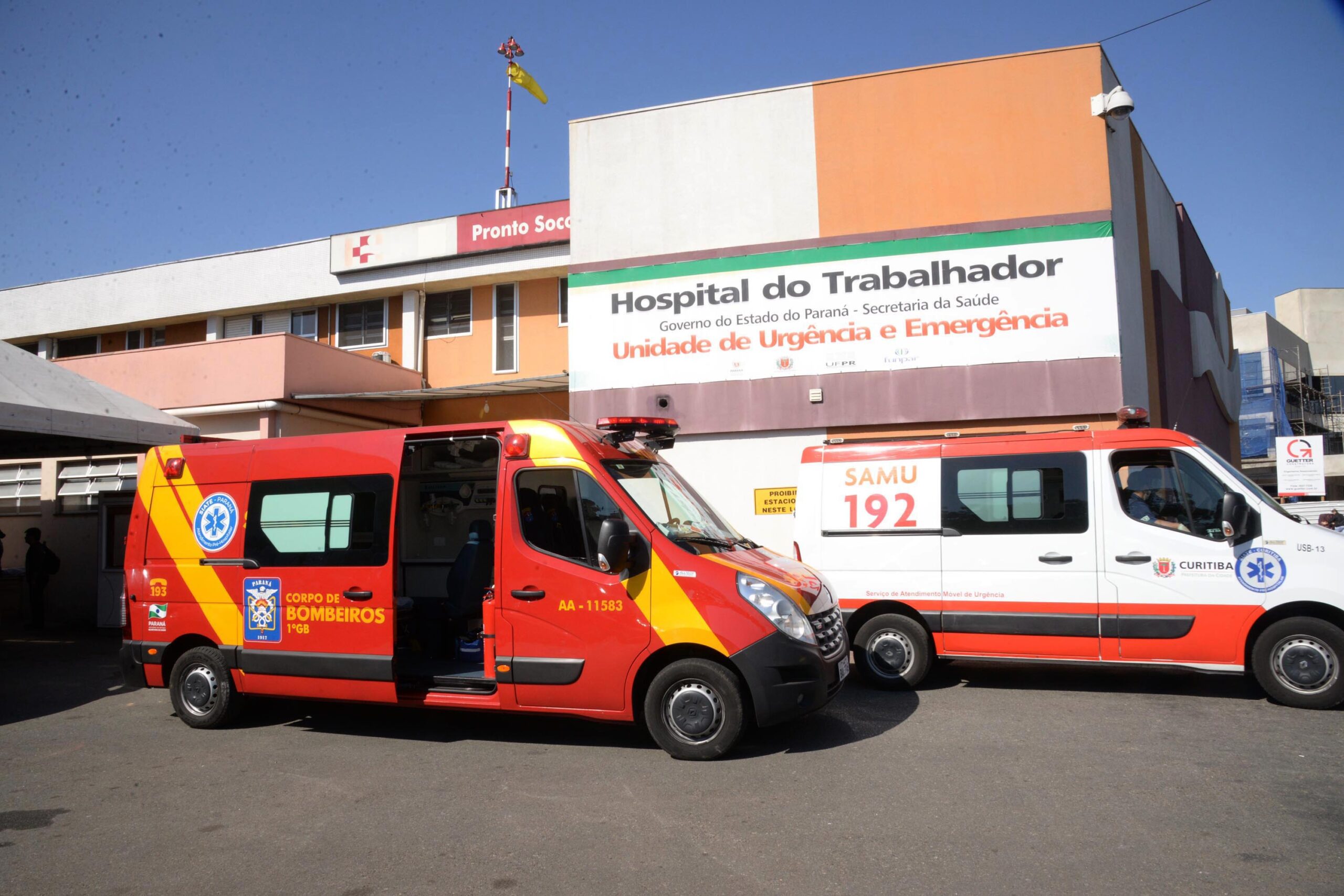 Simulação com múltiplas vítimas no hospital do trabalhador.
Curitiba,02/08/2017
Foto:Venilton Küchler