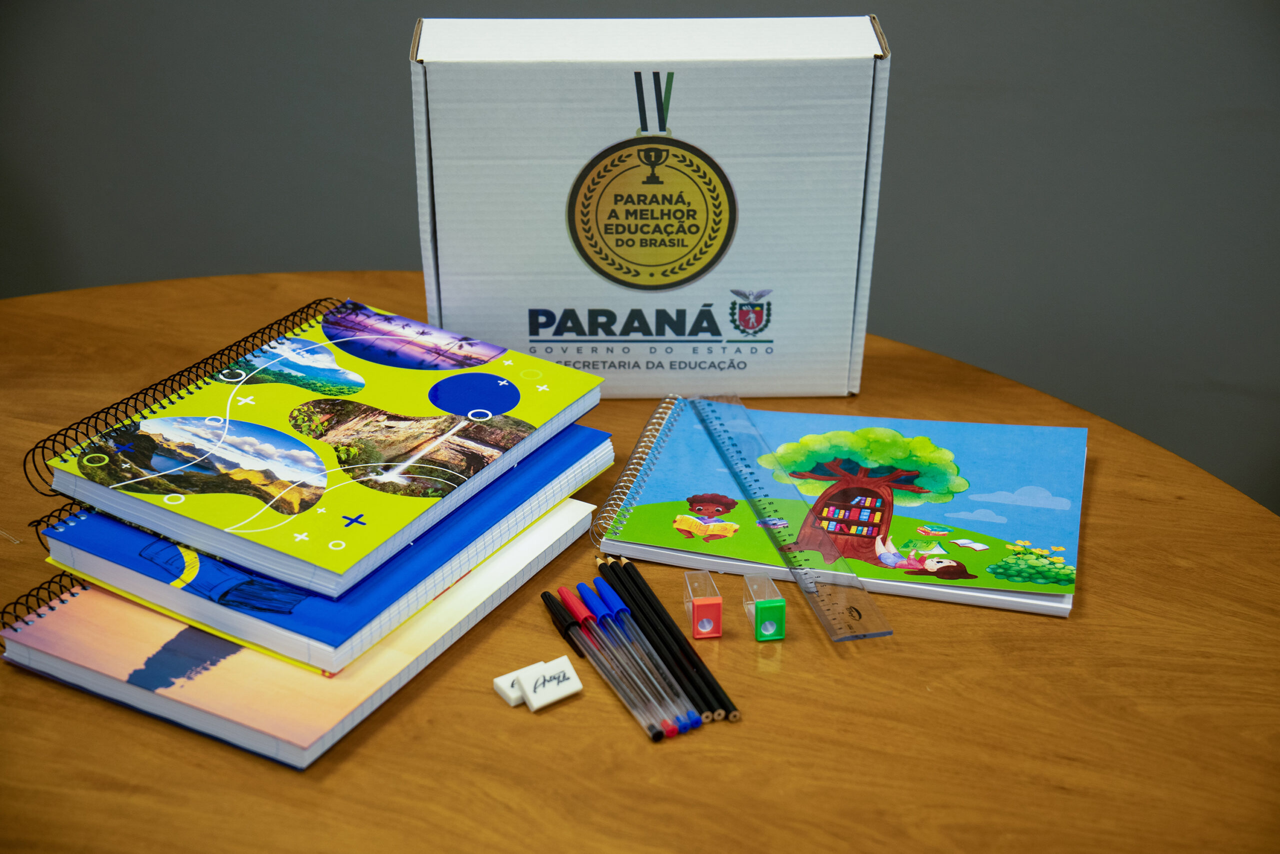 Paraná entregará kits escolares para todos os alunos da rede estadual