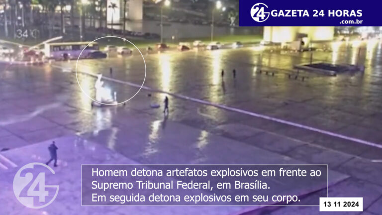 Nota do STF sobre incidente na Praça dos Três Poderes