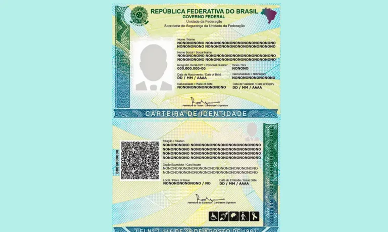 Nova Carteira de Identidade Nacional