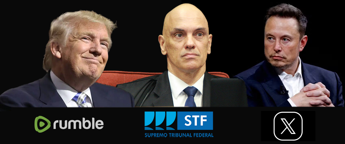 Moraes, Trump, Musk, X, Rumble e muito dinheiro