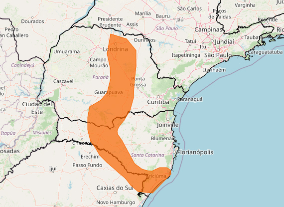 INMET emite aviso de perigo para altas temperaturas no Paraná